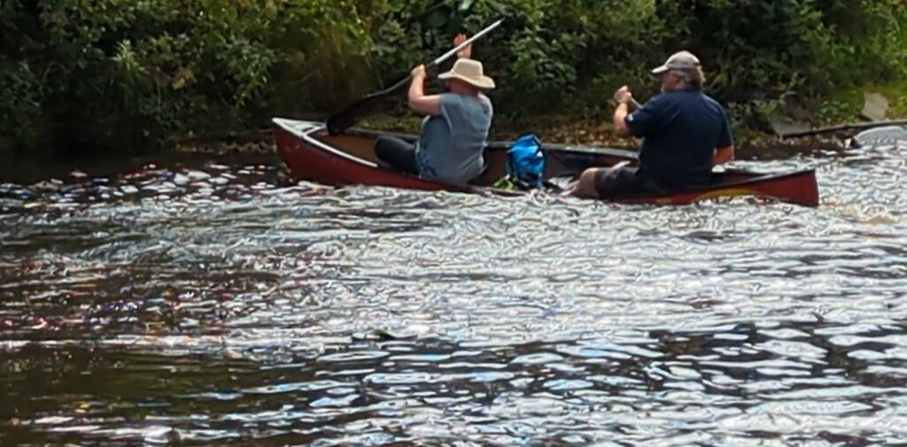 Kanufahrt TUW auf der Seeve